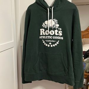 Roots green hoodie